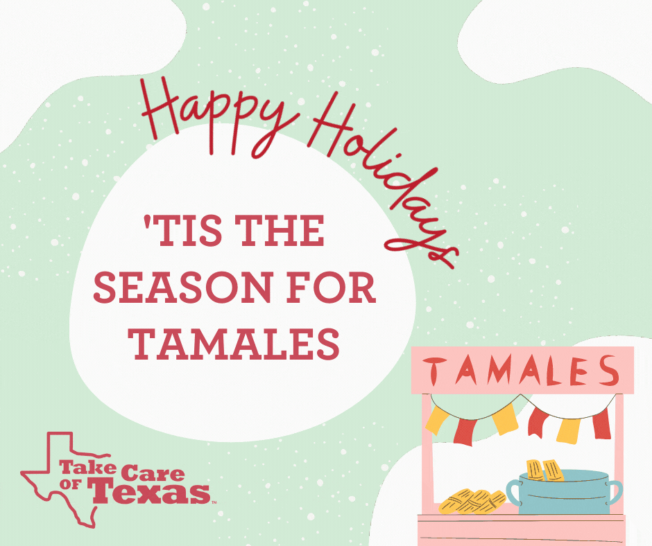 Texas Winter Holiday Cards Take Care of Texas